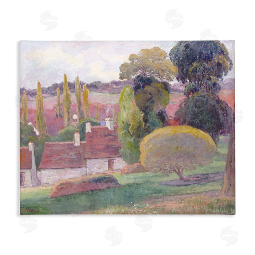 Stellar Design Studio A Farm In Brittany Gauguin Stretched Canvas Wall Art