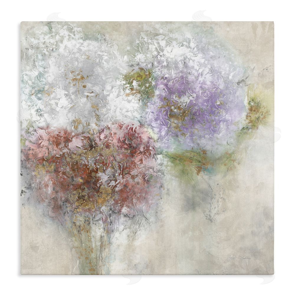 Leah Rei Dappled Visuals Flowers Stretched Canvas Wall Art Print