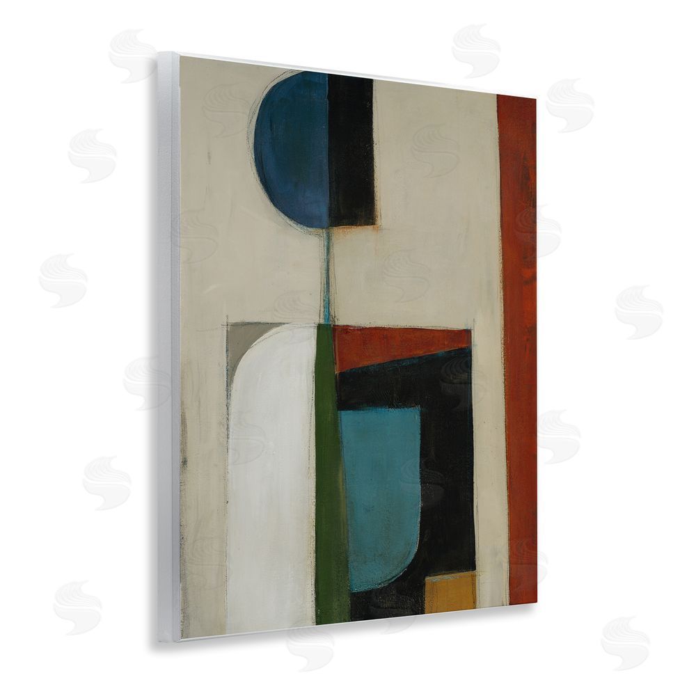 Kippi Leonard Balanced Abstract Structure Wall Plaque Art Print