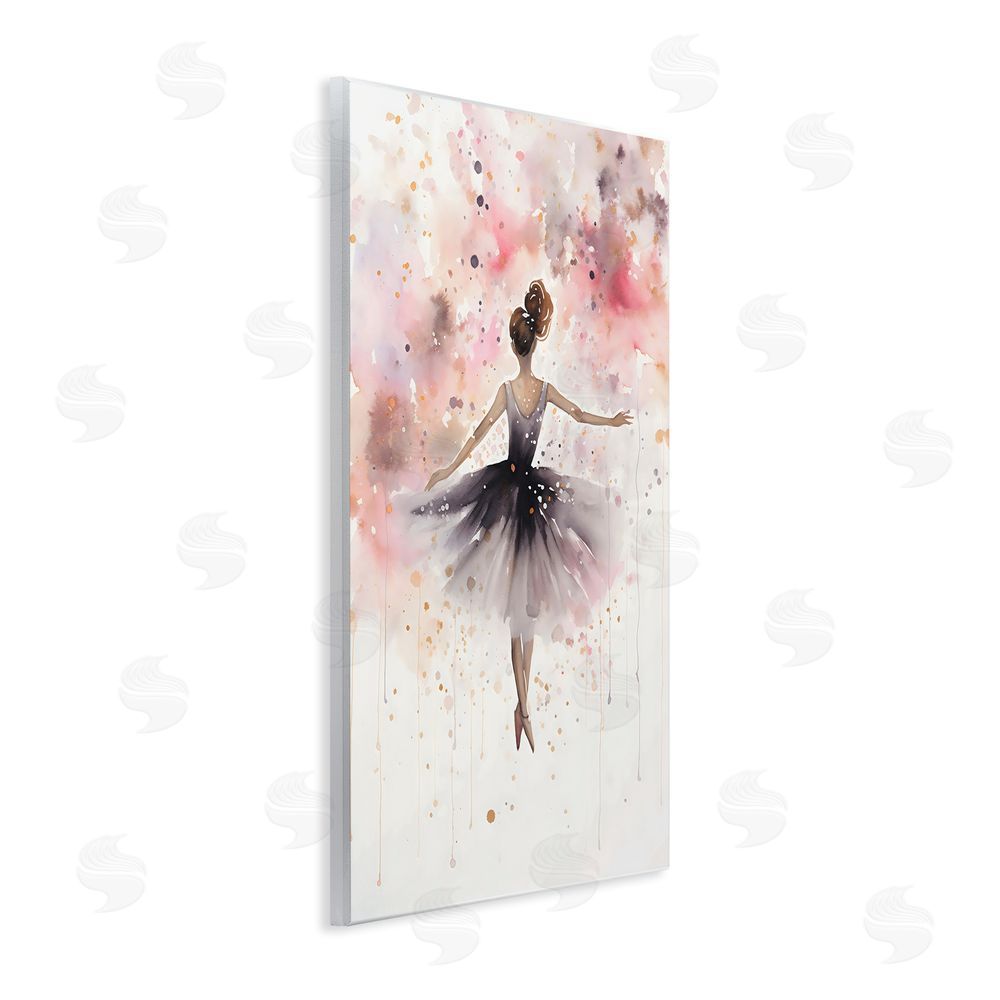 Creative Studio Watercolor Ballerina Atmosphere Wall Plaque Art Print