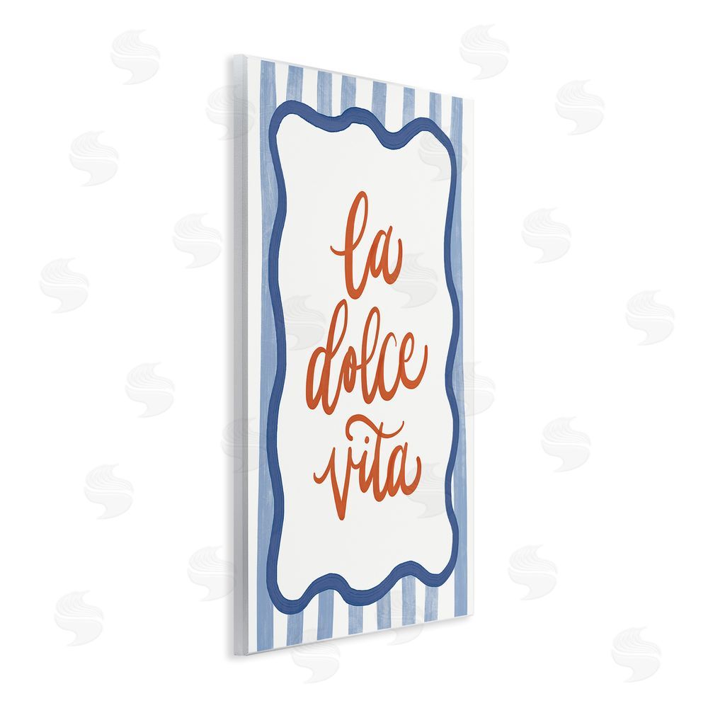 Amanda Houston Italian Kitchen Typography Wooden Wall Plaque Art Print