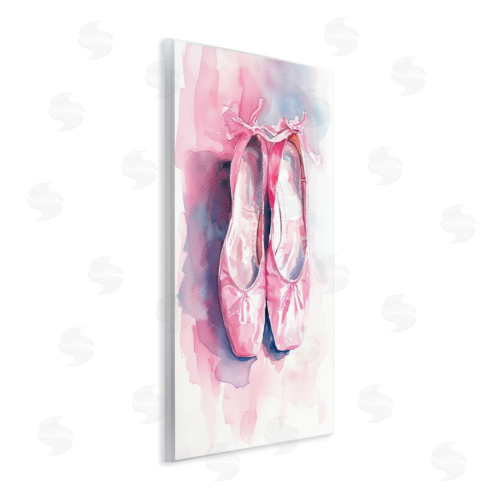 Ray Powers Blush Ballet Slippers Wall Plaque Art Print