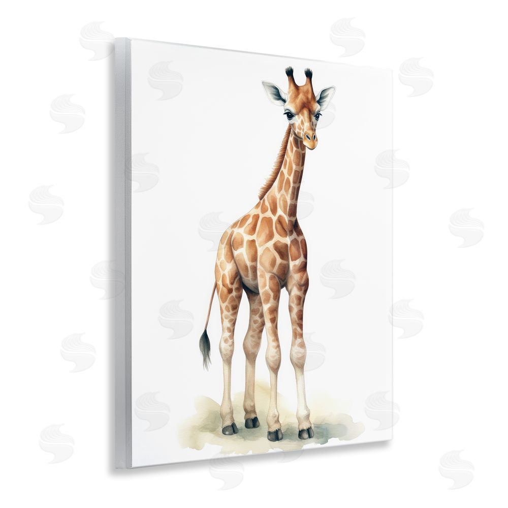Ray Powers Eloise Long Legs Giraffe Wooden Wall Plaque Art Print