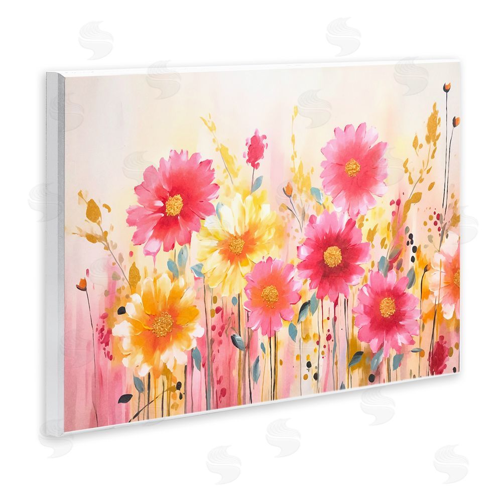 Andrea Haase Blush Blooming Whimsy Wall Plaque Art Print