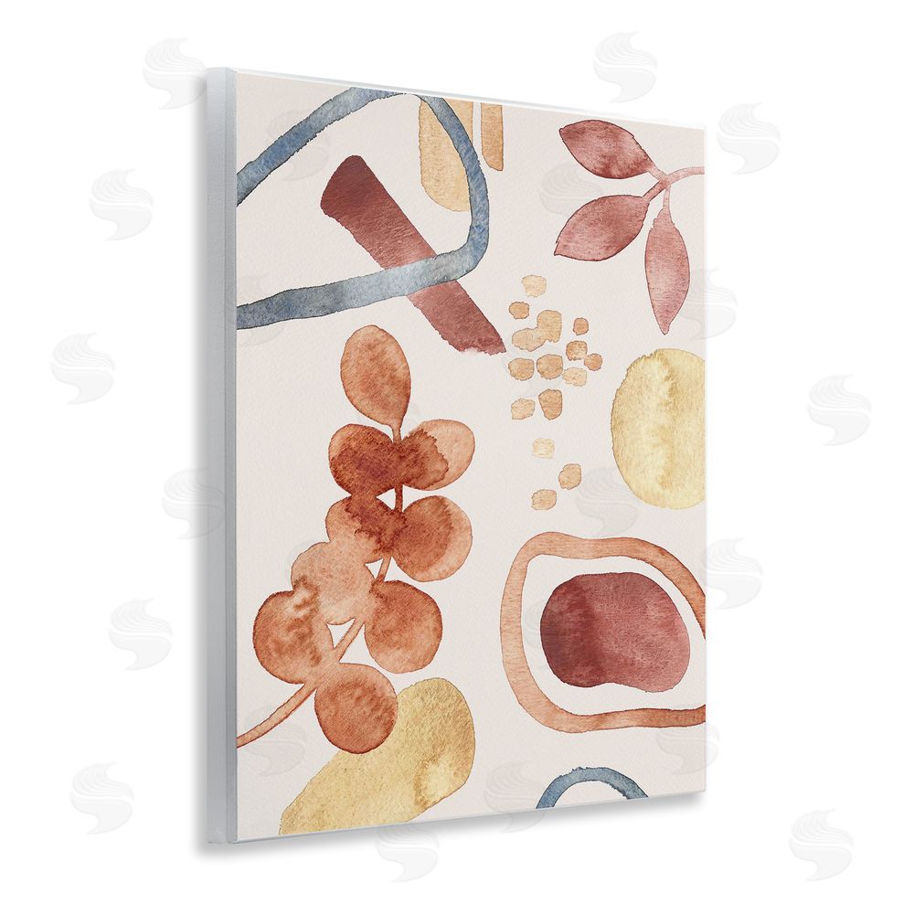 Camila Juncos Earthy Soft Nature Shapes Wall Plaque Art Print