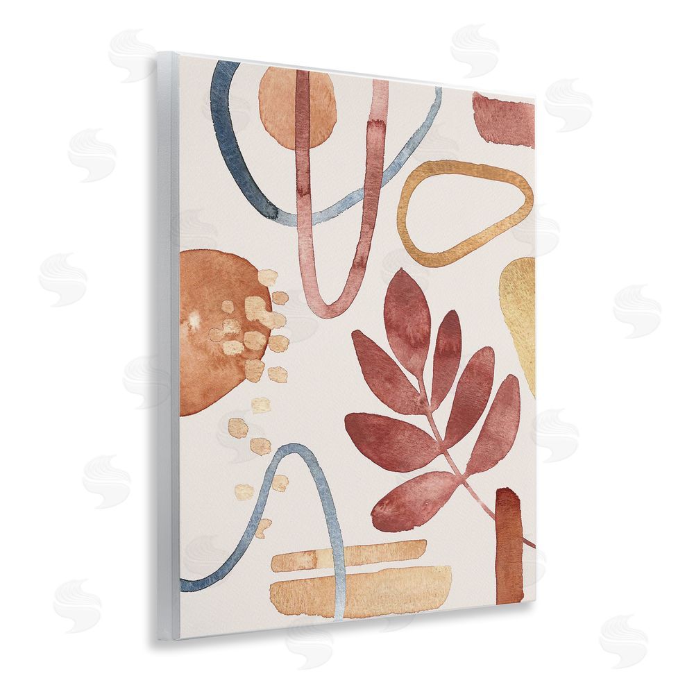 Camila Juncos Earthy Organic Nature & Shapes Wall Plaque Art Print