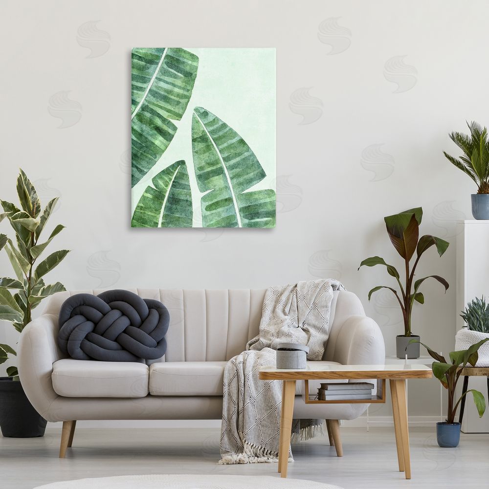 Camila Juncos Banana Leaf Tropics Printed Wall Art in Room