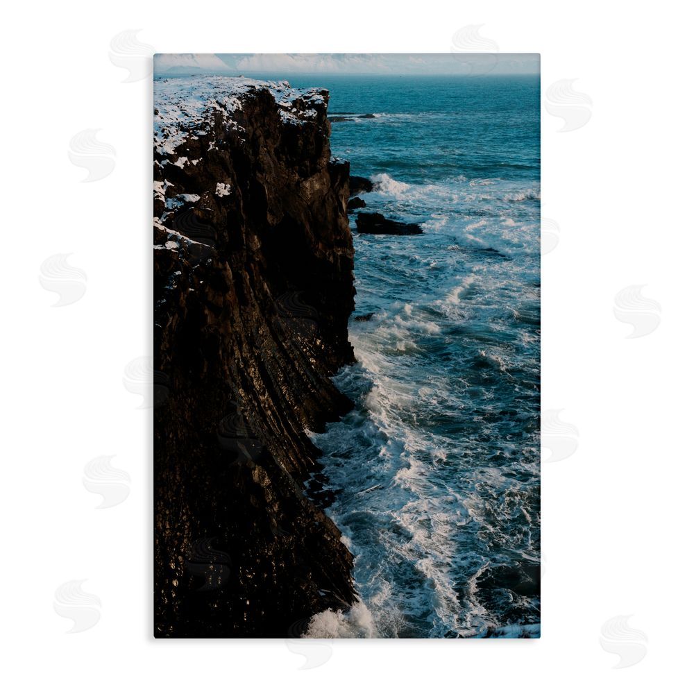 Jade Sharp Photo Iceland Peninsula Cliff Canvas Wall Art Print