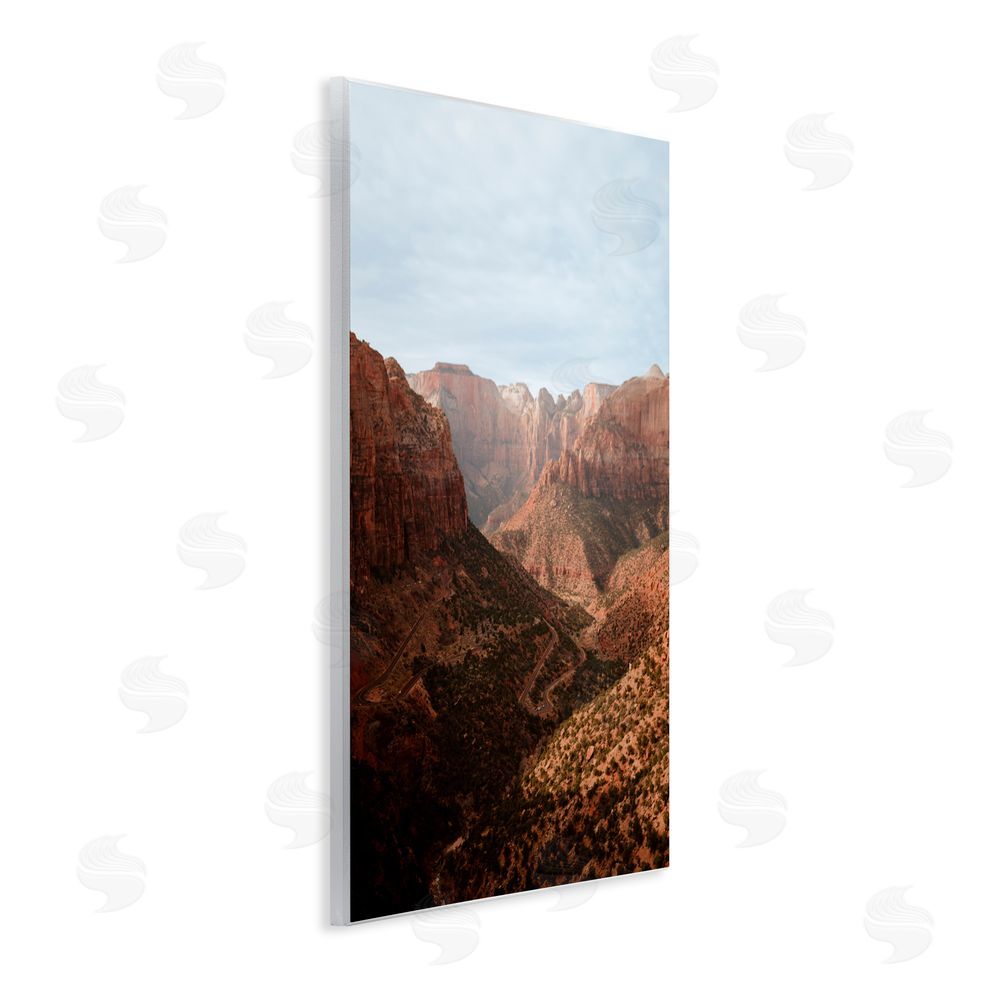 Jade Sharp Photo Vast Canyon Zion Park Wall Plaque Art Print