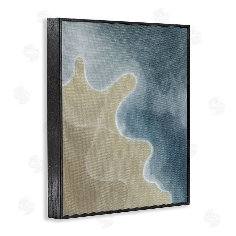 Grace Popp Turning The Tides Contour Black Framed Giclee Wall Art Print