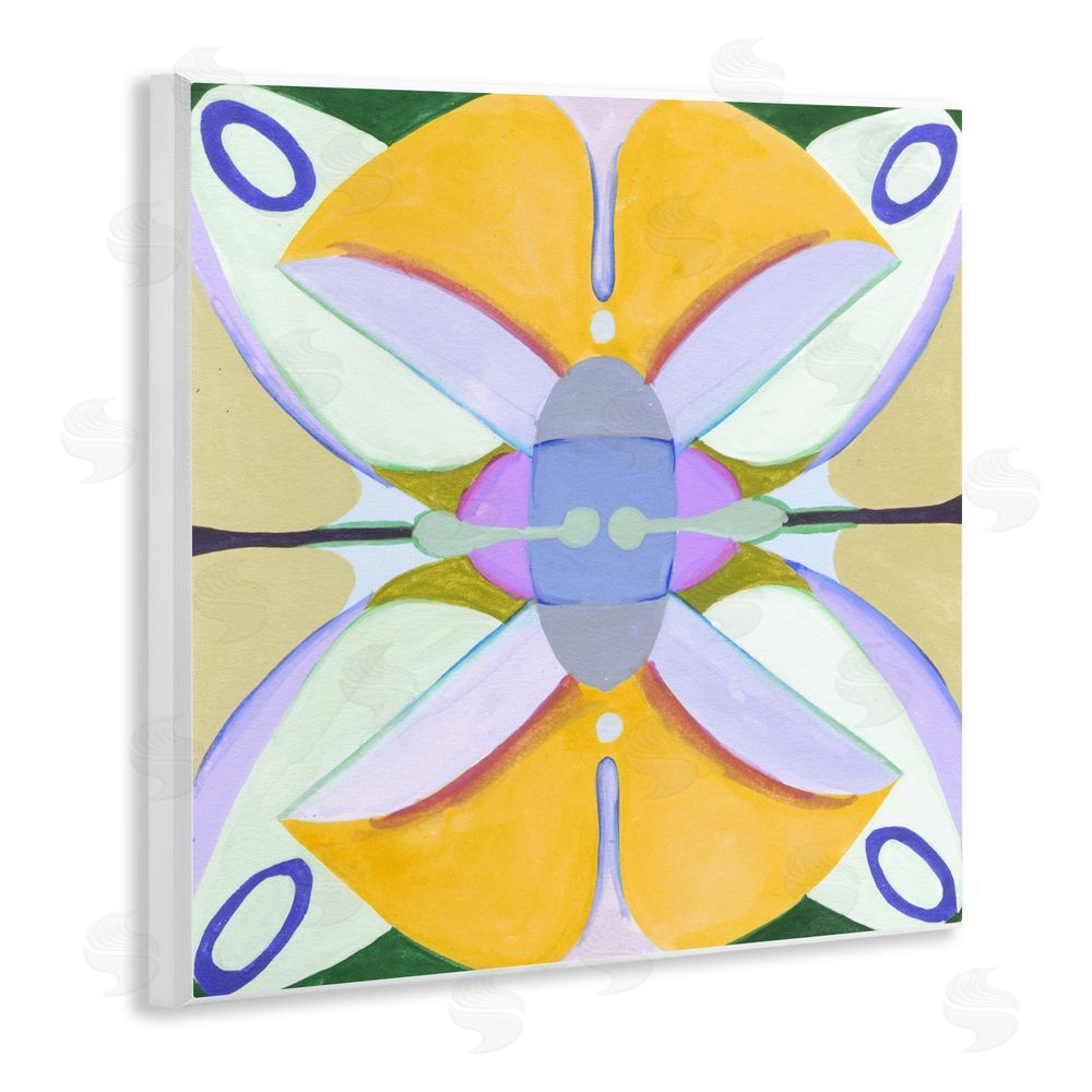 Melissa Wang Warm Revival Kaleidoscope Wall Plaque Art Print