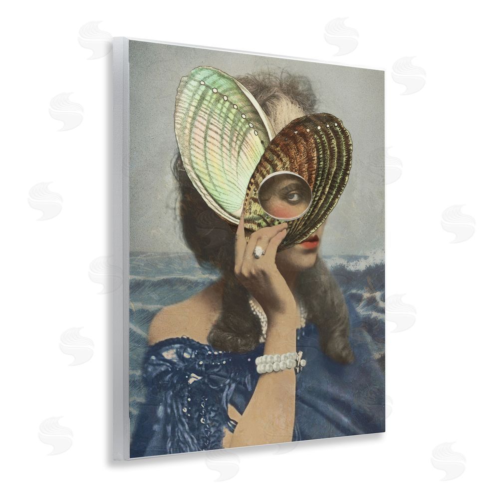Victoria Barnes Portrait of Naturalist Wall Plaque Art Print