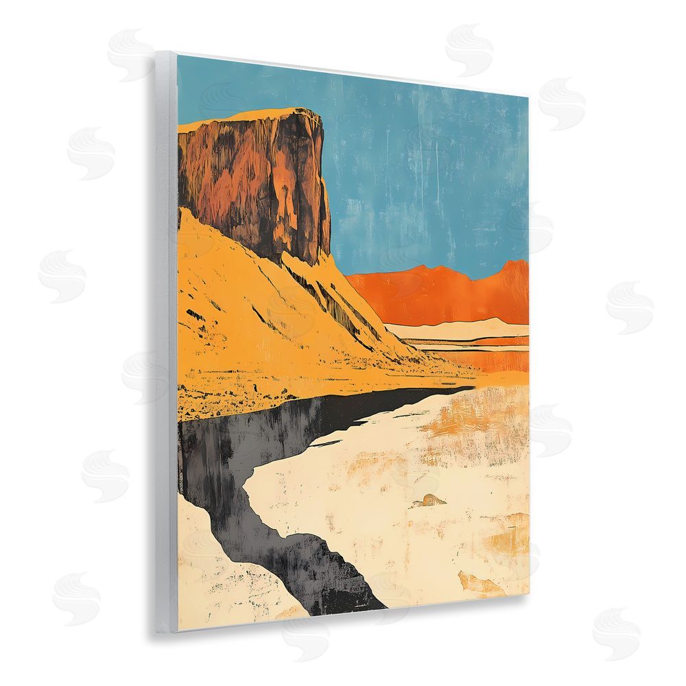 Walker Noble Canyon Pass Pathway Wall Plaque Art Print