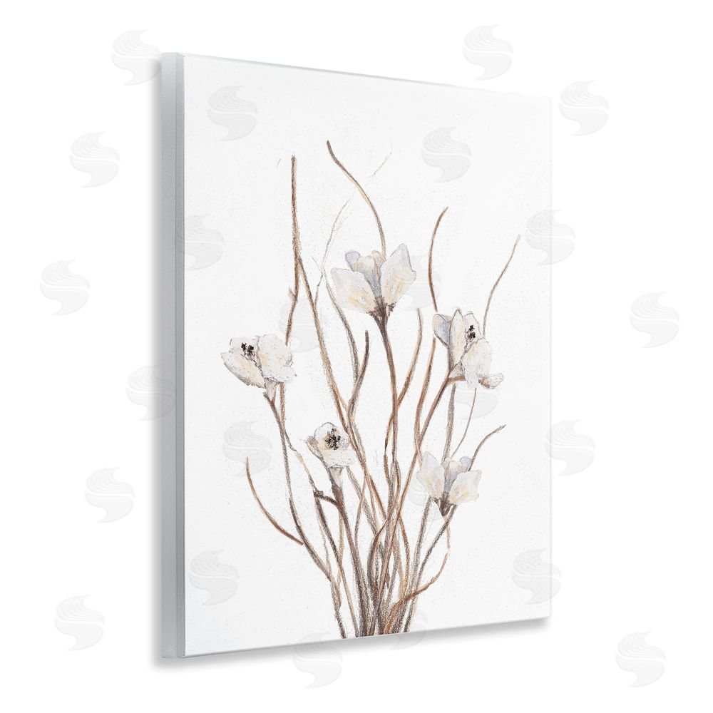 Sundance Graphics Curly Floral Branches Wall Plaque Printed Art