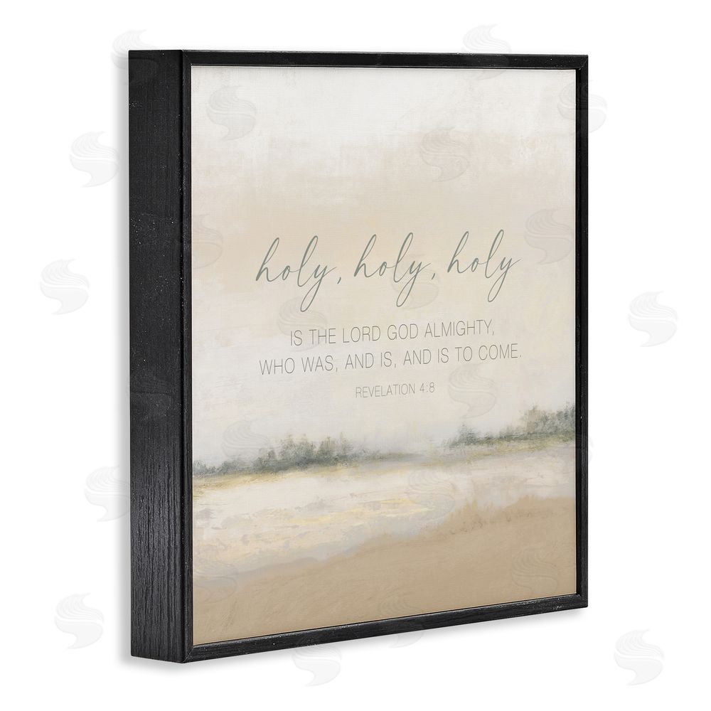 Sundance Graphics Holy Revelation Proverb Black Framed Giclee Wall Art Print