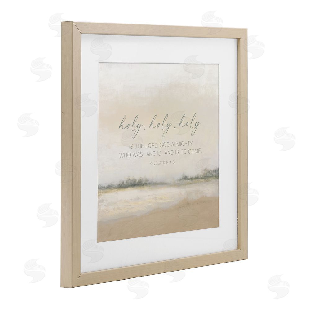 Sundance Graphics Holy Revelation Proverb Birch Framed Print Under Glass Wall Art