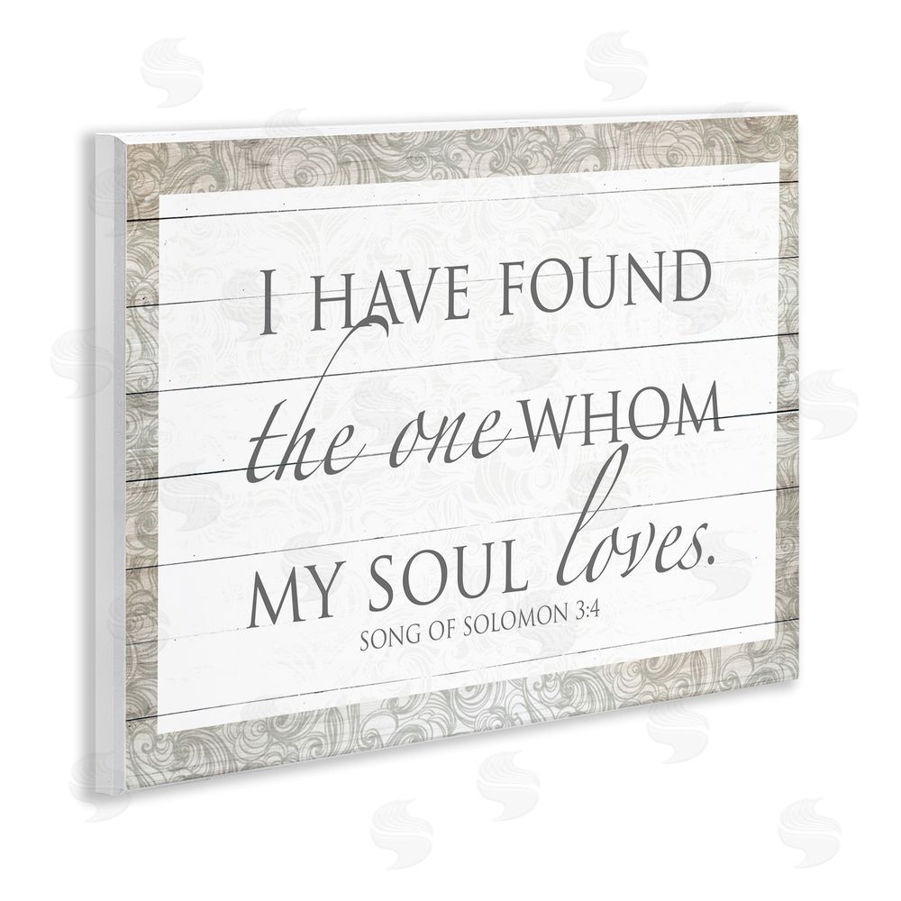 Sundance Graphics The One Whom My Soul Loves Wall Plaque Printed Art