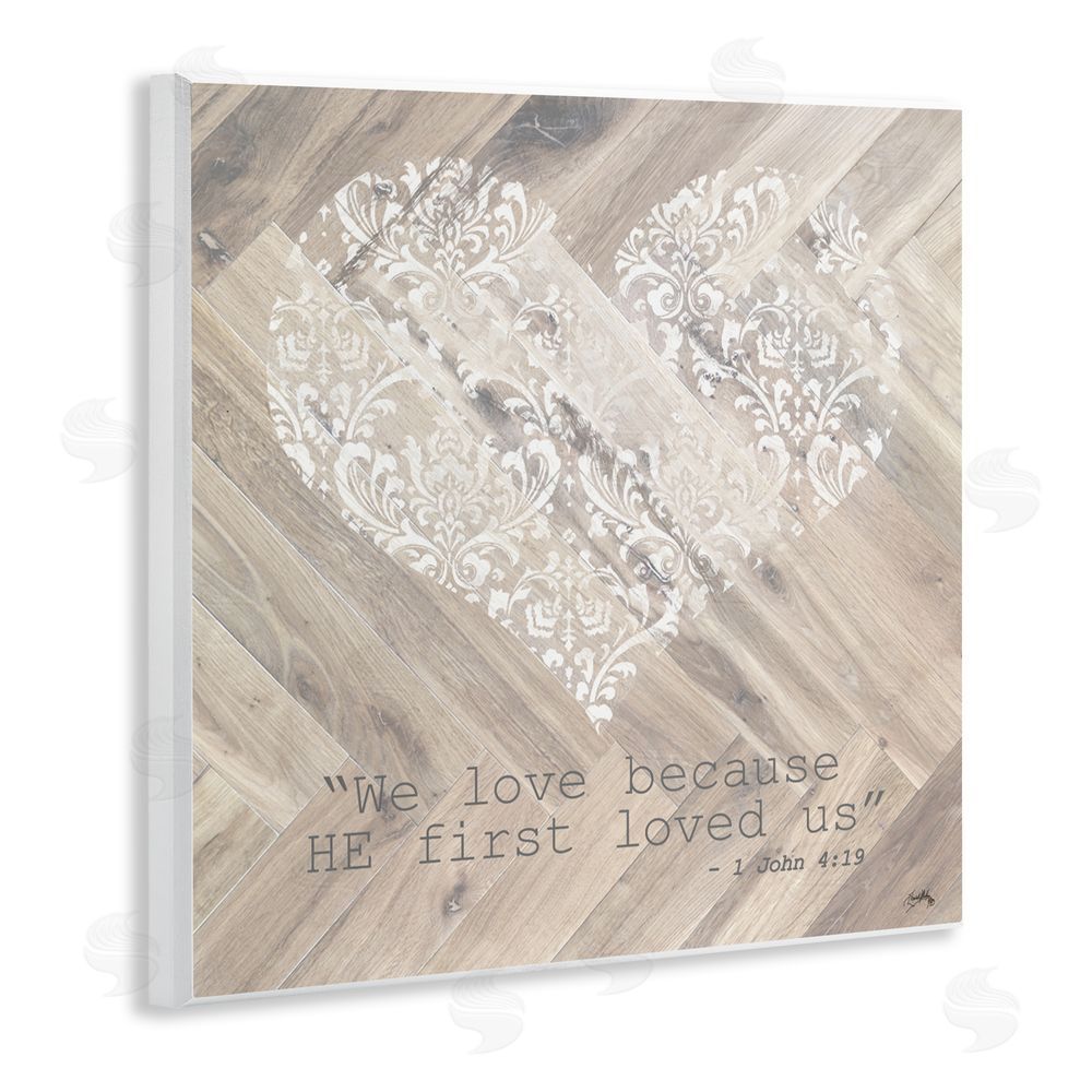 Sundance Graphics He Loved Us First Wall Plaque Printed Art
