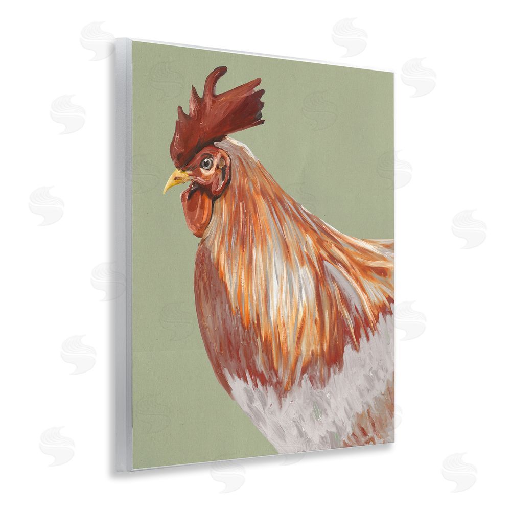 Sundance Graphics Gallant Rooster Portrait Wall Plaque Printed Art