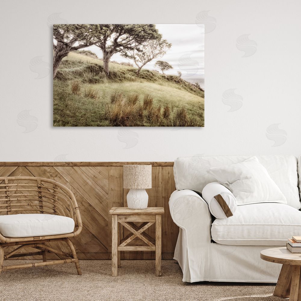 Sundance Graphics Irish Hillside Landscape Canvas Wall Art Print in Room