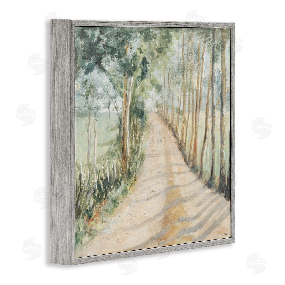 Sundance Graphics Camino A Casa Pathway Gray Framed Giclee Wall Art Print