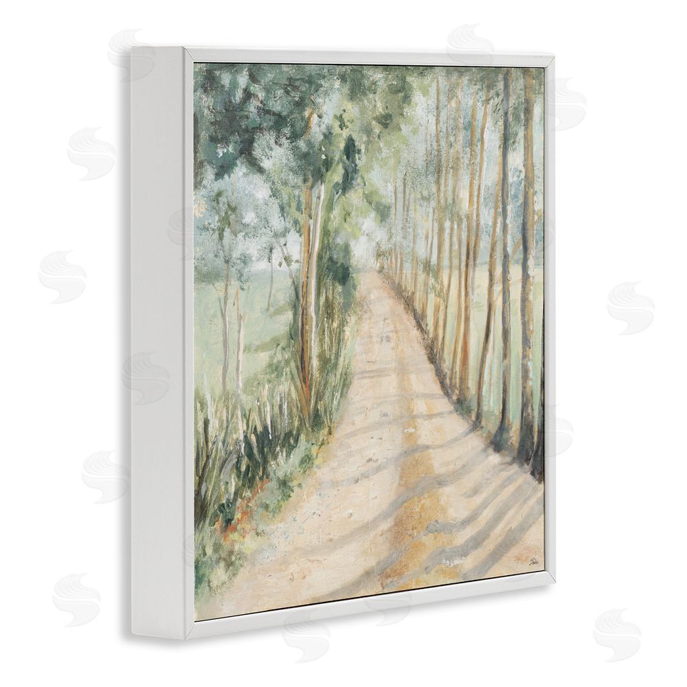Sundance Graphics Camino A Casa Pathway White Framed Giclee Wall Art Print