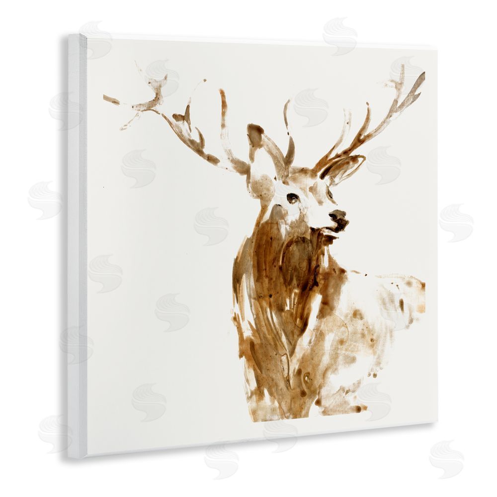 Sundance Graphics Deer Portrait Head Shot Wall Plaque Printed Art