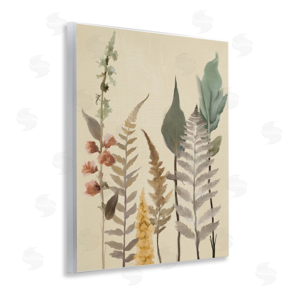 Sundance Graphics Fall Botanicals Forest Ferns Wall Plaque Printed Art