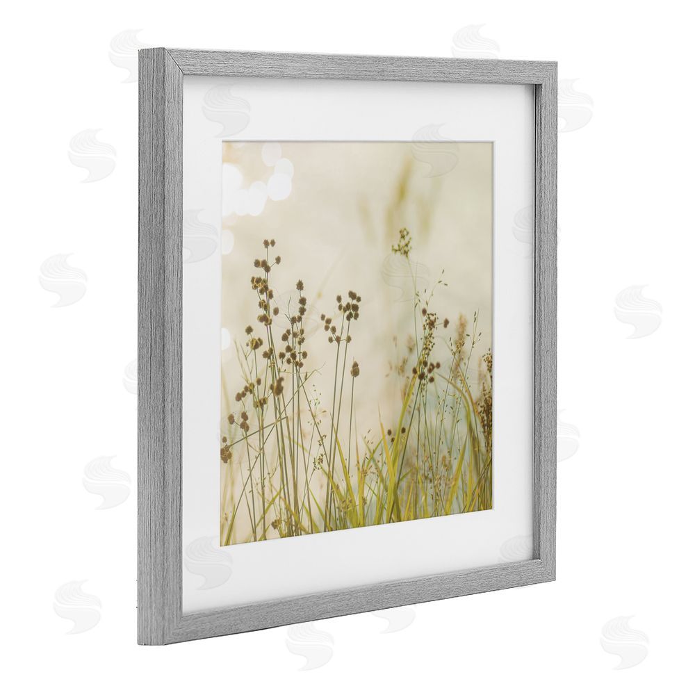 Sundance Graphics Country Afternoon Walk Gray Framed Print Under Glass Wall Art