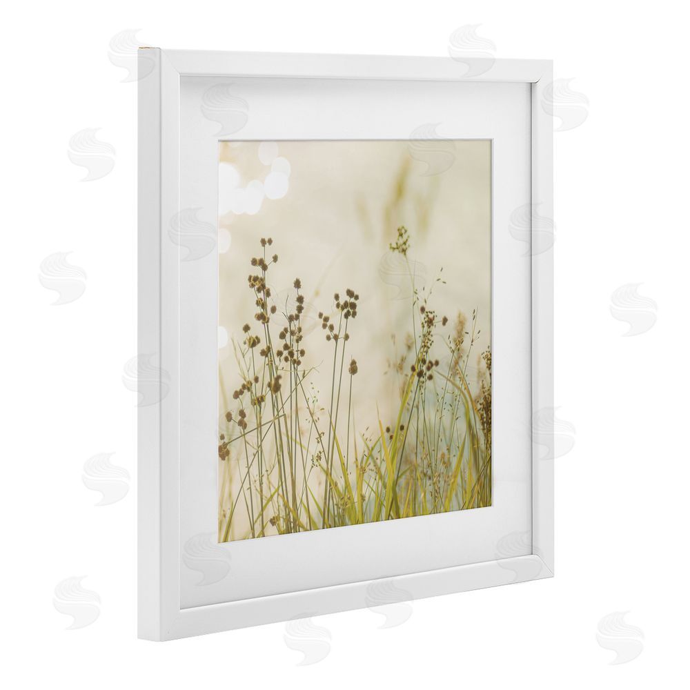 Sundance Graphics Country Afternoon Walk White Framed Print Under Glass Wall Art