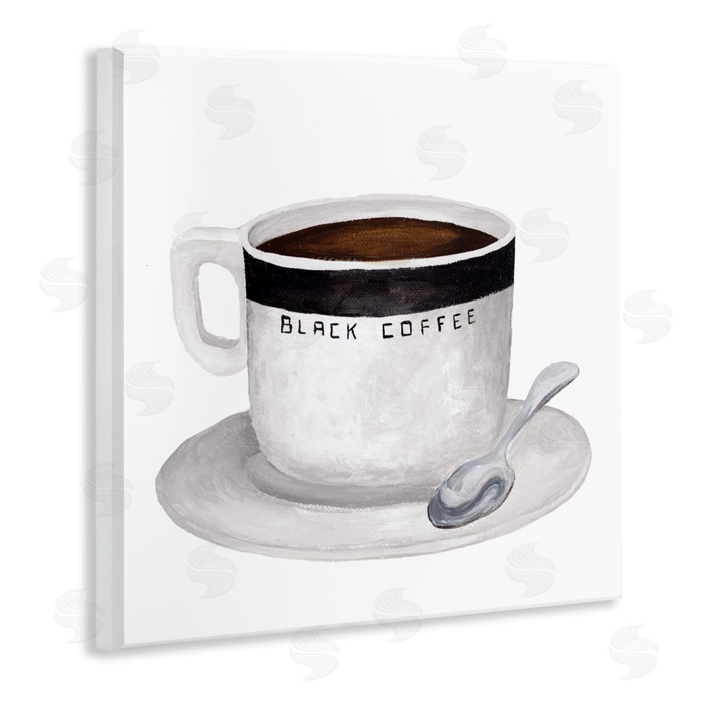 Sundance Graphics Black Coffee Mug Wall Plaque Printed Art