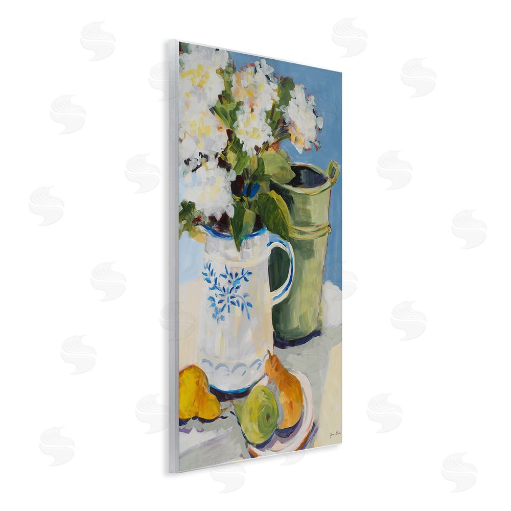 Sundance Graphics Pitcher of Flowers Still Life Wall Plaque Printed Art