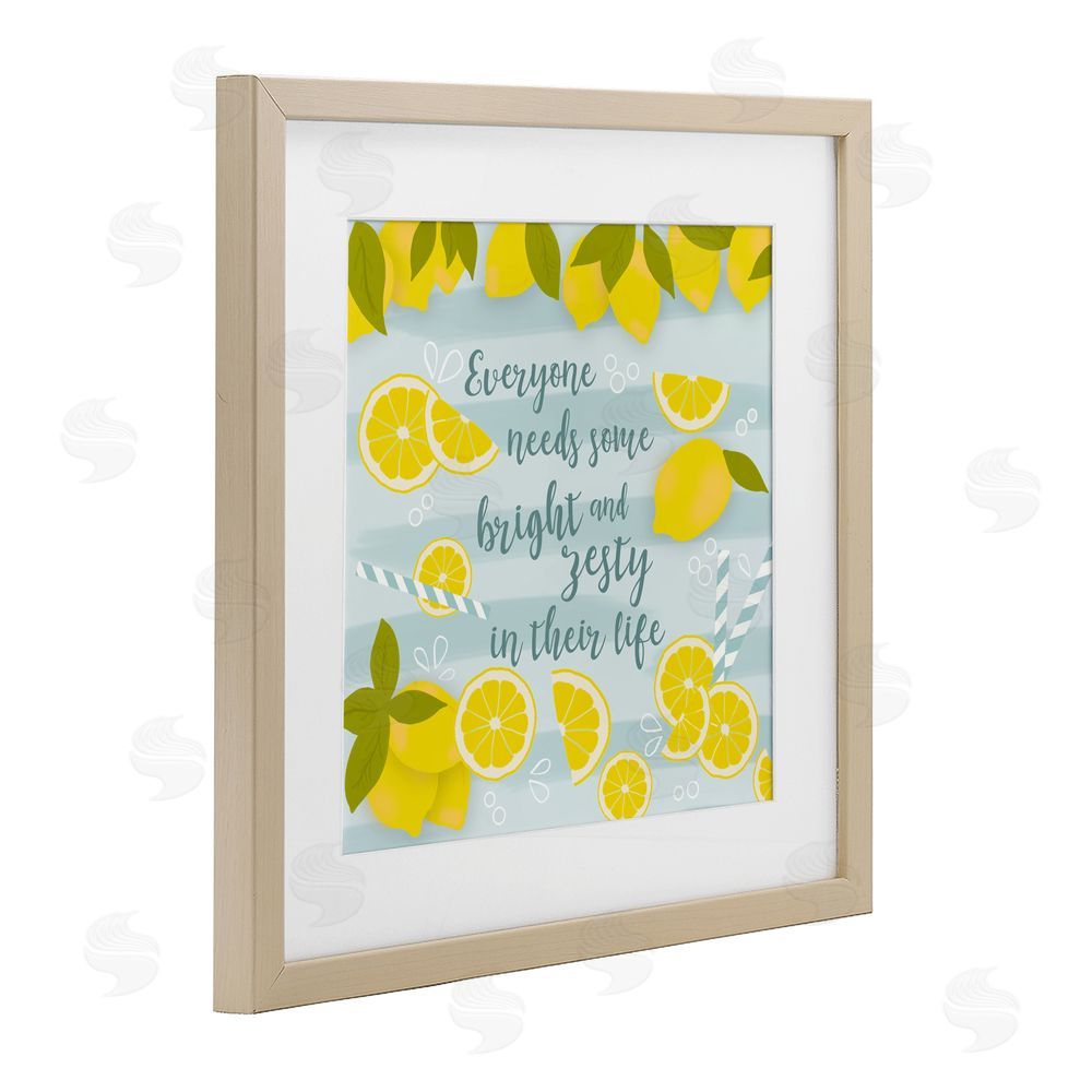 Sundance Graphics Everyone Needs Bright & Zesty Birch Framed Print Under Glass Wall Art