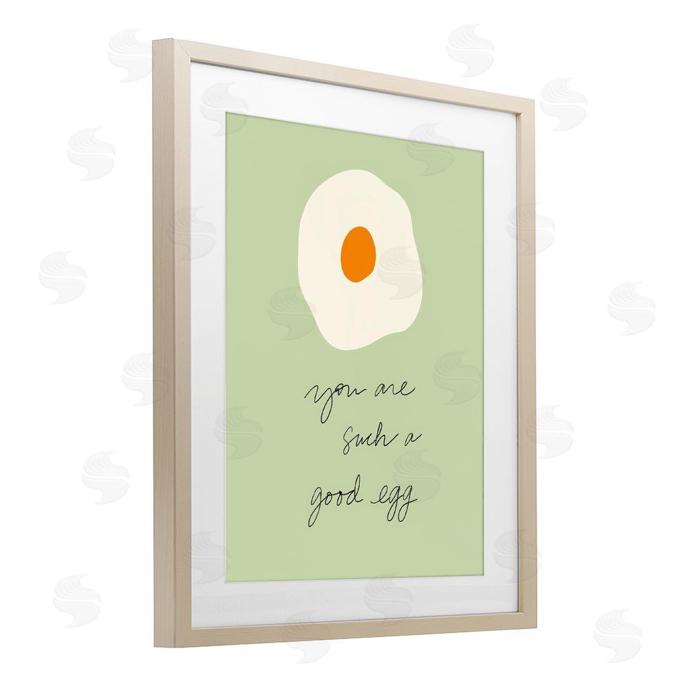 Sundance Graphics You Are A Good Egg Birch Framed Print Under Glass Wall Art