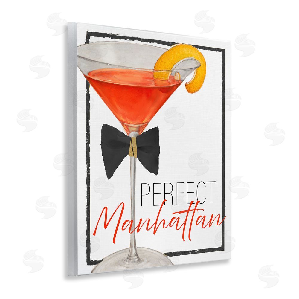 Sundance Graphics Perfect Manhattan Cocktail Wall Plaque Printed Art