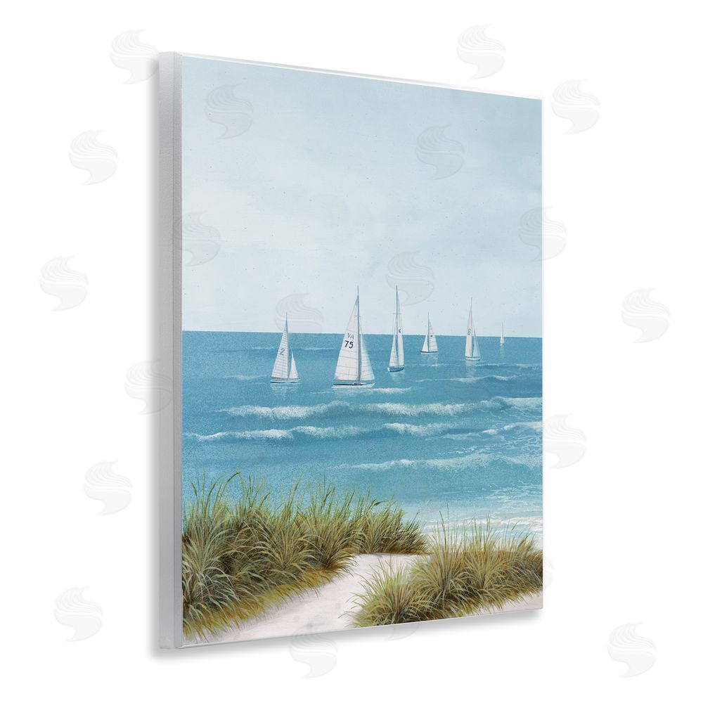 Sundance Graphics Sail Away Beach Seascape Wall Plaque Printed Art