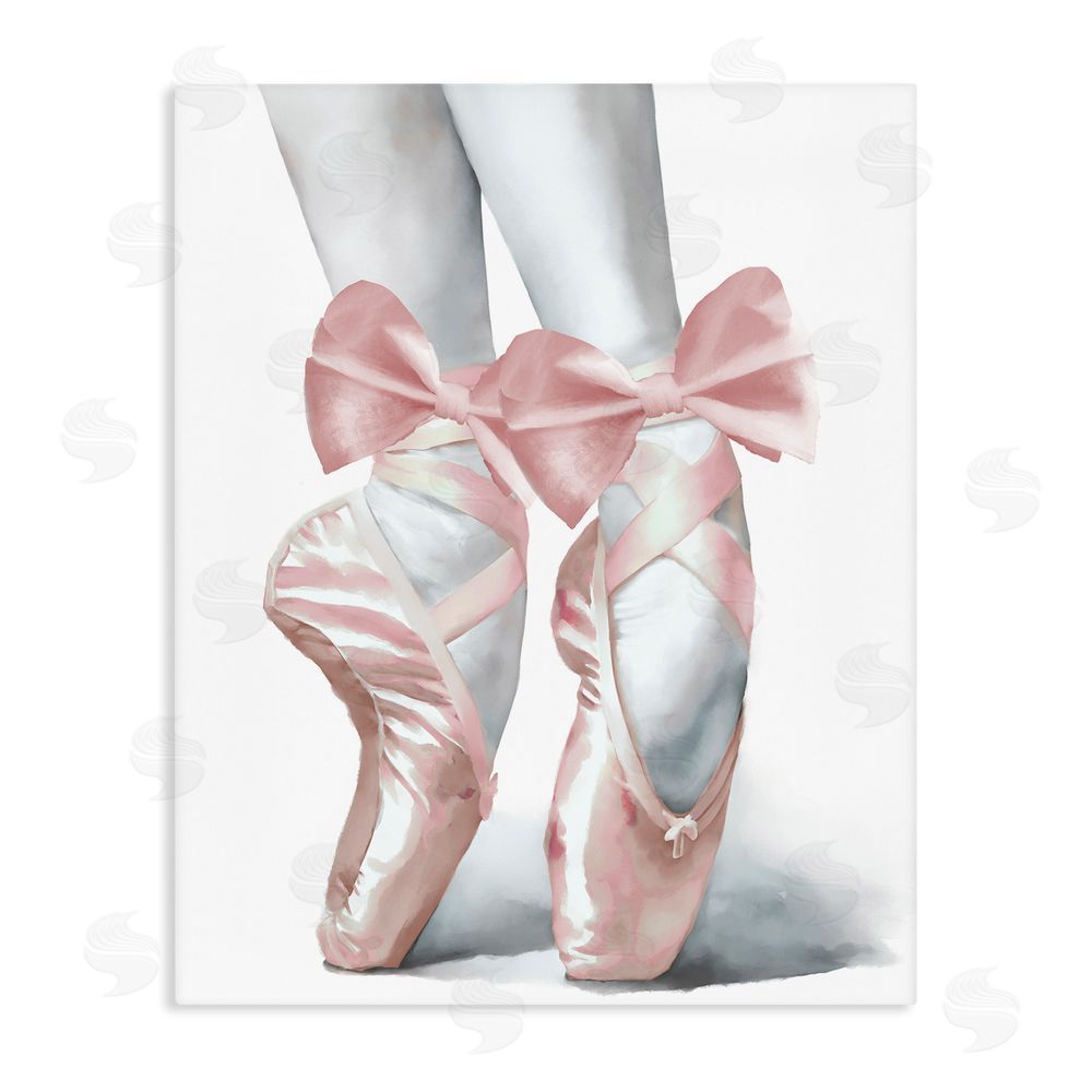 Sundance Graphics Ballet Pointe Shoes Canvas Wall Art Print