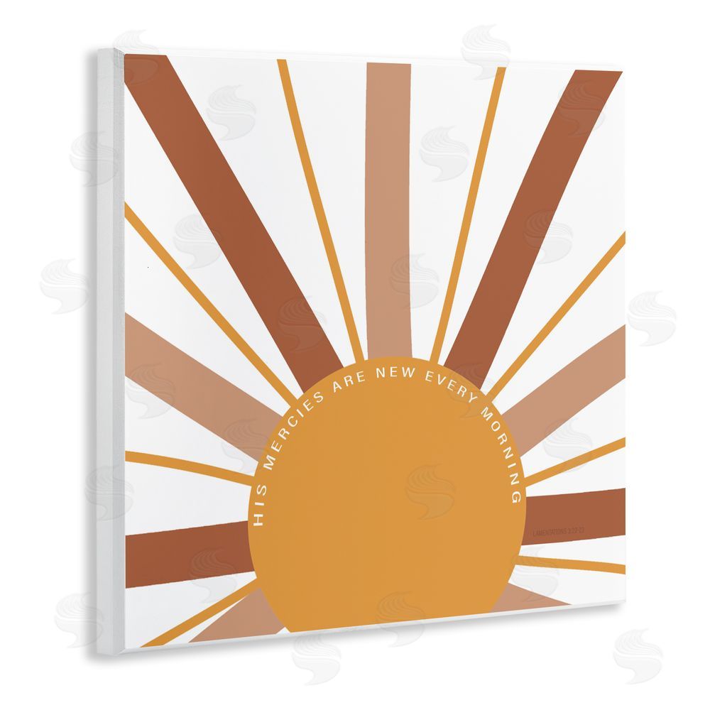 Sundance Graphics His Mercies Every Morning Wall Plaque Printed Art