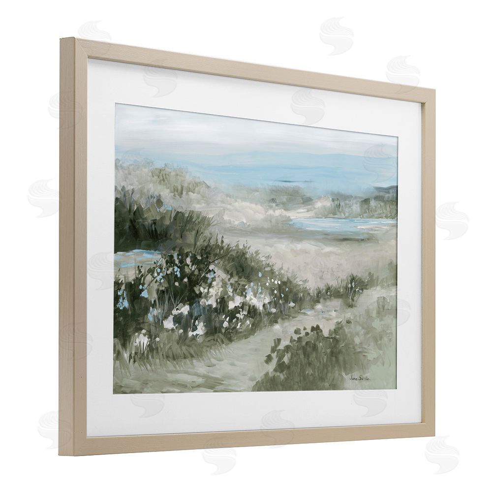 Sundance Graphics Neutral Quiet Composition Landscape Birch Framed Print Under Glass Wall Art