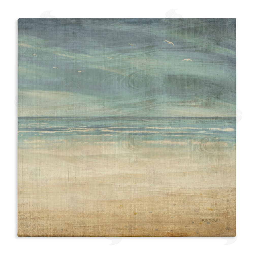 Sundance Graphics Moody Coastal Days Canvas Wall Art Print