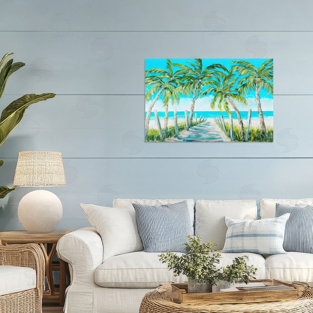 Sundance Graphics The Path To Paradise Canvas Wall Art Print in Room