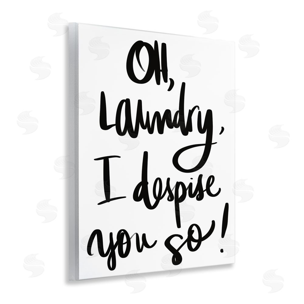 Sundance Graphics Laundry I Despise You Wall Plaque Printed Art
