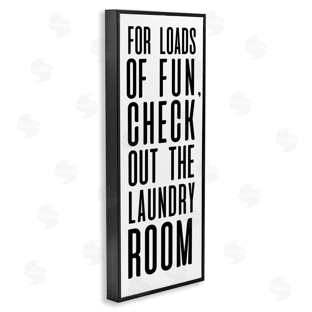 Sundance Graphics For Loads Of Fun Black Framed Giclee Wall Art Print