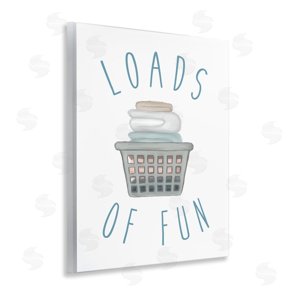 Sundance Graphics Loads Of Fun Laundry Basket Wall Plaque Printed Art