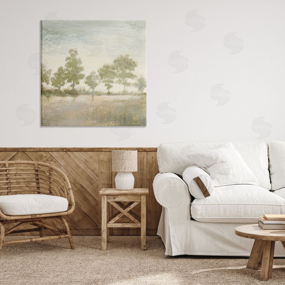 Sundance Graphics Forest Light Landscape Canvas Wall Art Print in Room