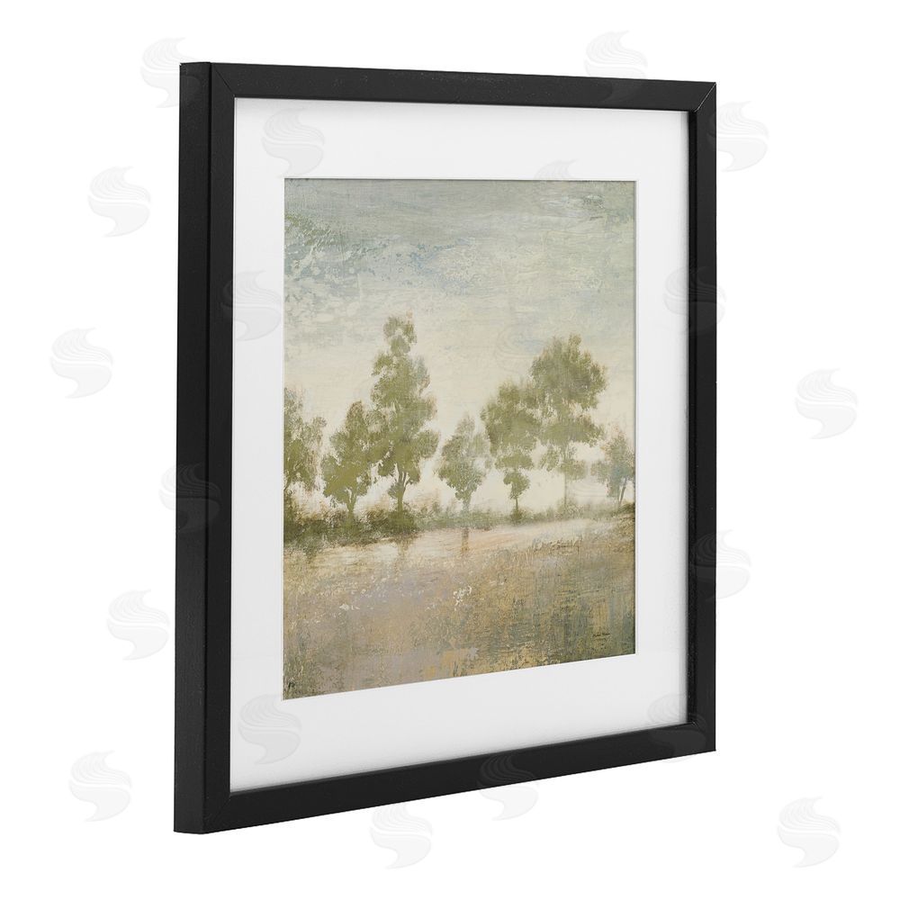 Sundance Graphics Forest Light Landscape Black Framed Print Under Glass Wall Art