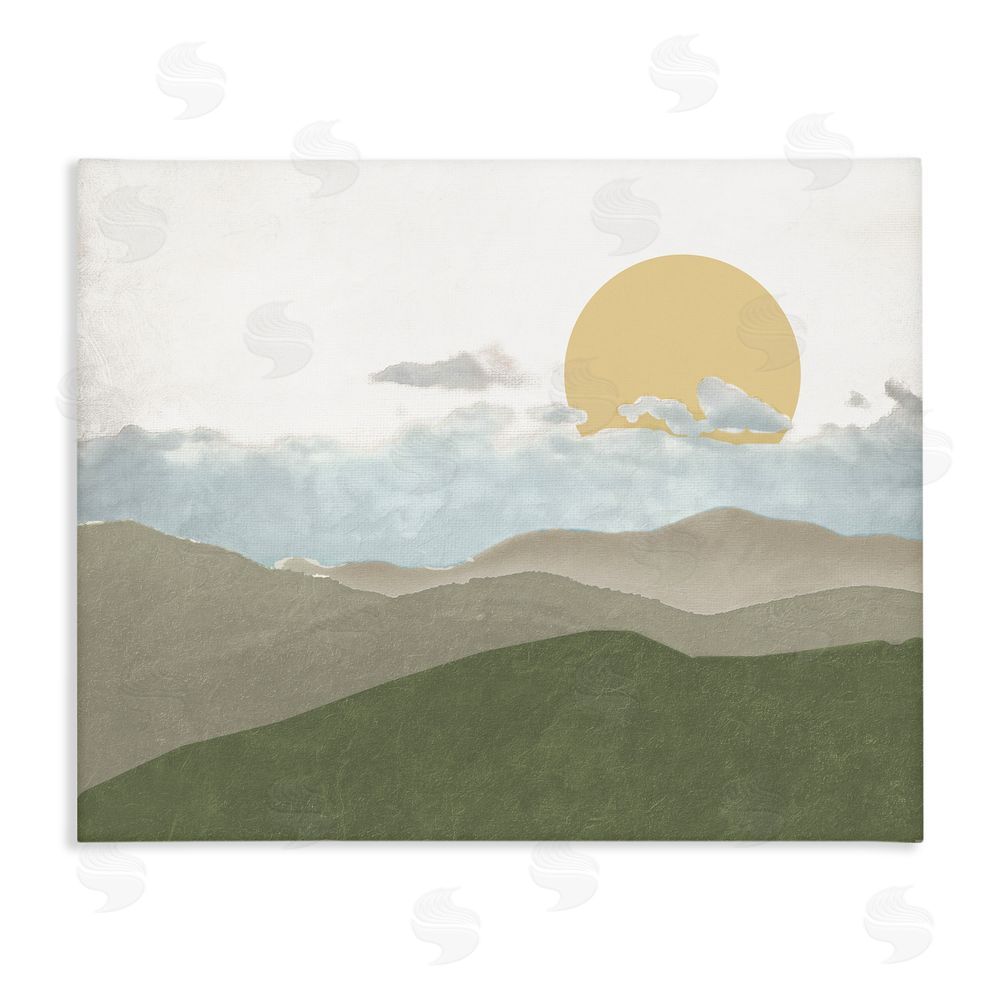 Sundance Graphics Earthen Dreams Sunrise Canvas Wall Art Print