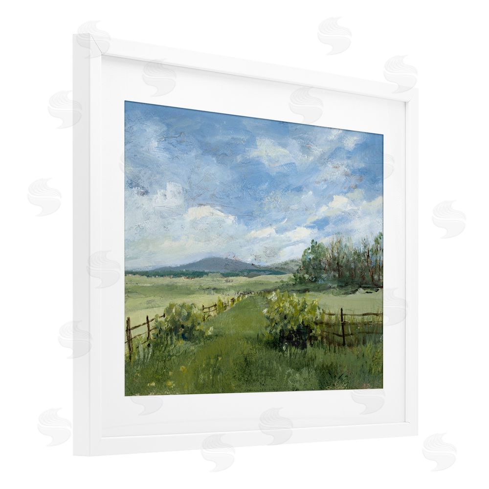 Lanie Loreth Thank You Nature Landscape White Framed Print Under Glass Wall Art