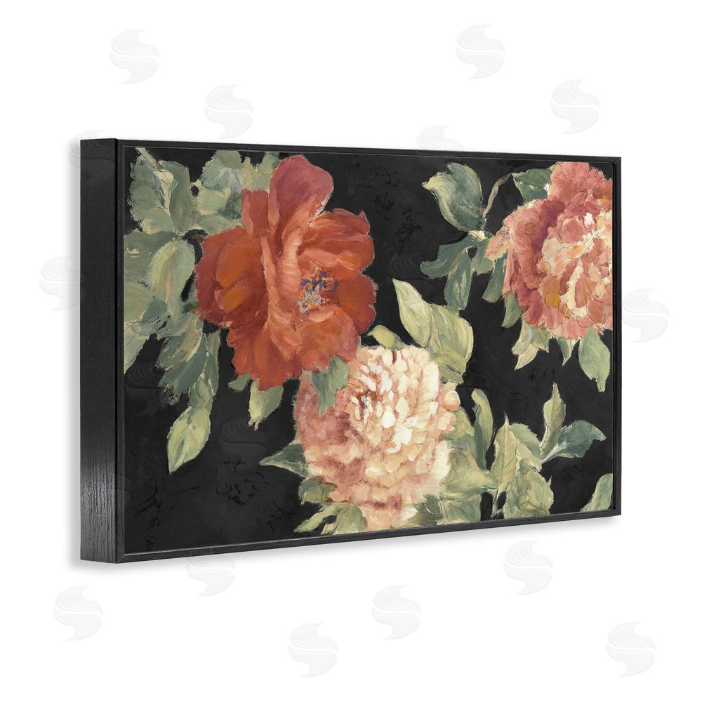 Sundance Graphics Beauty of the Red Blossom Black Framed Giclee Wall Art Print