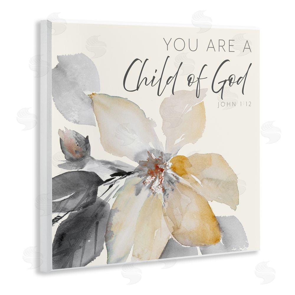 Sundance Graphics Child Of God Flower Wall Plaque Printed Art